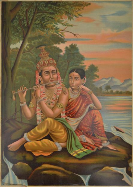 Picture of Radha Krishna