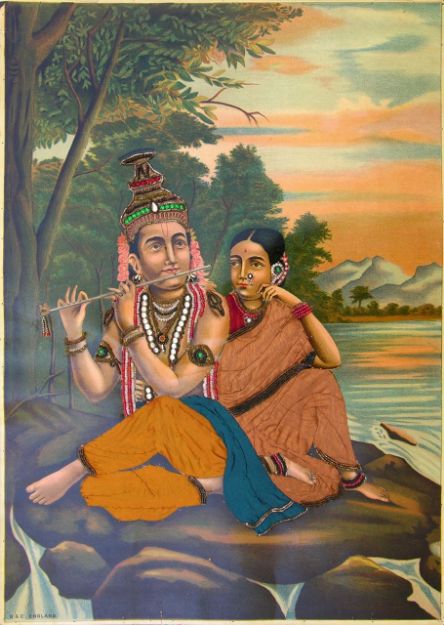 Picture of Radha Krishna