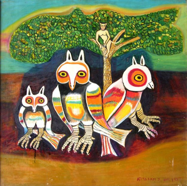 Picture of Three Owls