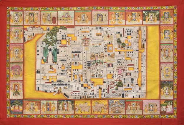 Picture of Nathdwara Temple Map