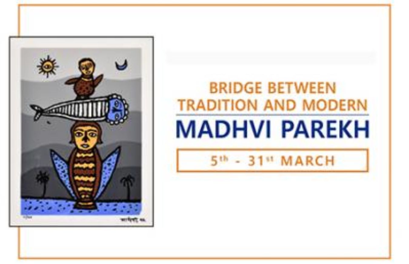 Bridge Between Tradition and Modern - exhibition of limited edition serigraphs by Madhvi Parekh