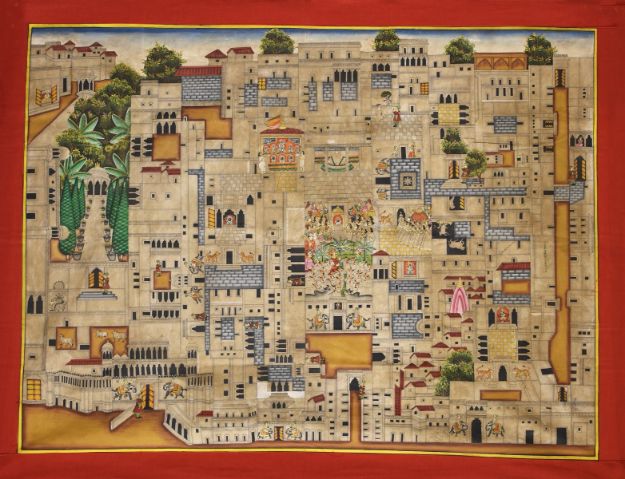 Picture of Nathdwara Temple Map