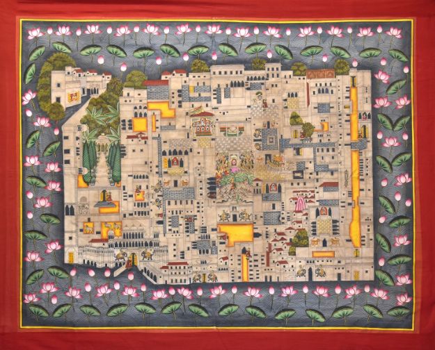 Picture of Nathdwara Temple Map