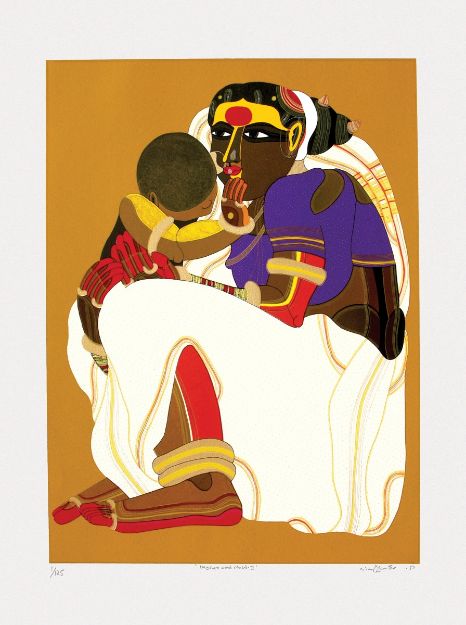 Picture of Mother and Child - II