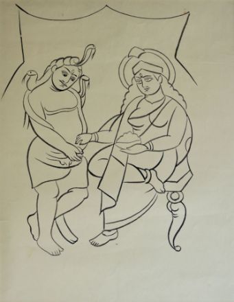 Picture of Annapurna and Shiva