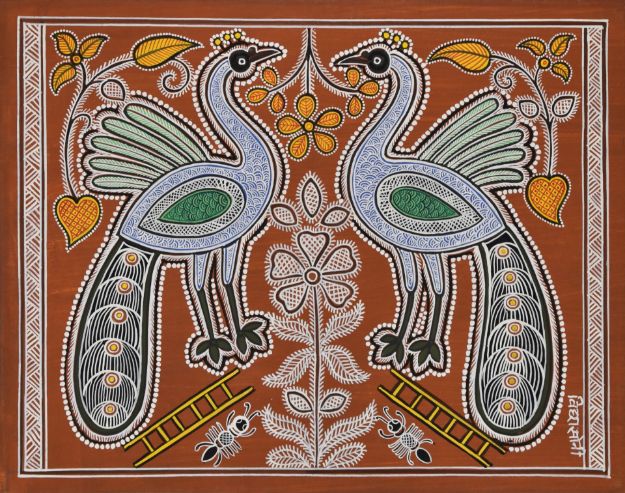 Picture of Untitled (Peacocks)