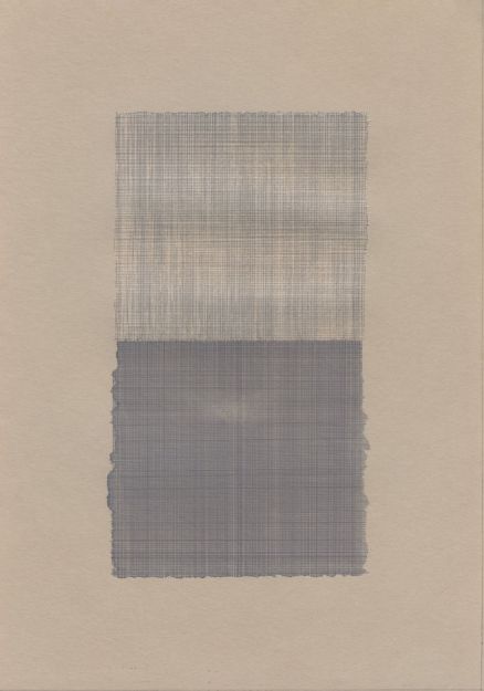 Picture of Linen Impression in ink series - 2