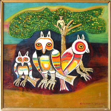 Picture of Three Owls