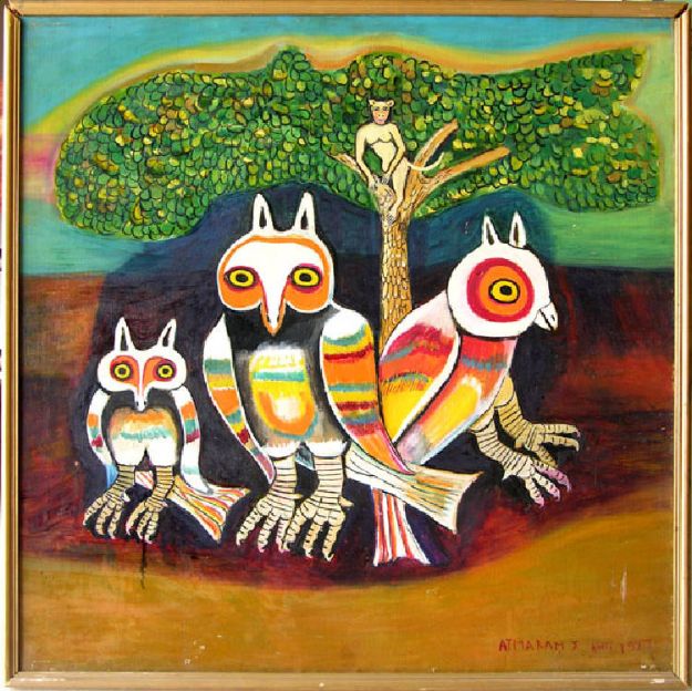 Picture of Three Owls