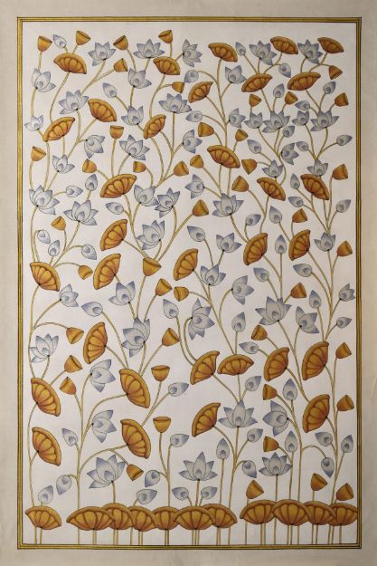Picture of Silver and Gold Lotus