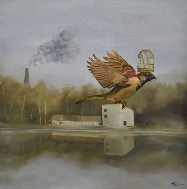 Picture of Flying With Cage