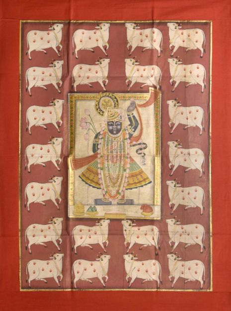 Picture of Shreenathji with Cows