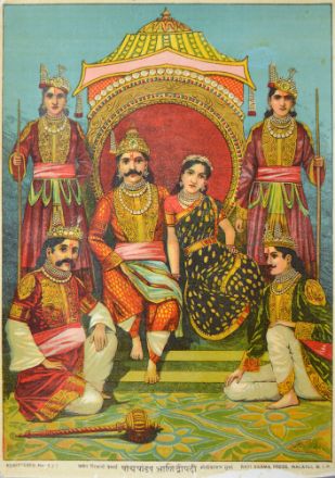 Picture of Panch Pandav & Draupadi