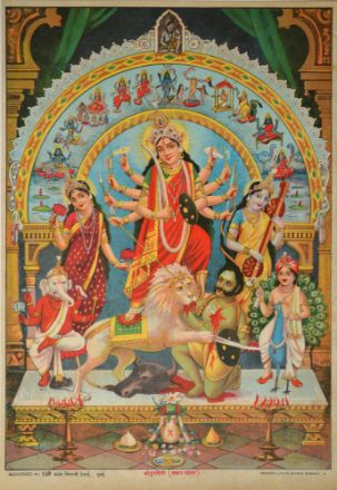 Picture of Shree Durgadevi-Dasera Shrungar